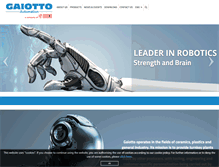Tablet Screenshot of gaiotto.com